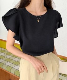 DHOLIC | チューリップスリーブブラウス(シャツ/ブラウス)