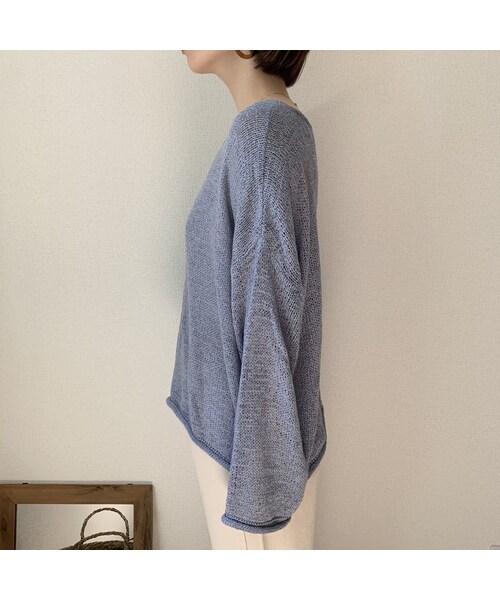 STORES.jp（ストアーズドットジェーピー）の「2WAYサマーニット/ 4color（カーディガン/ボレロ・レディース・その他）」の8枚目の写真