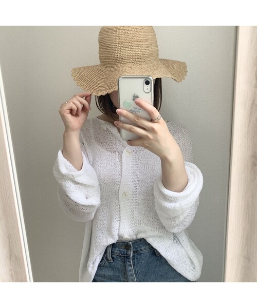 STORES.jp（ストアーズドットジェーピー）の「2WAYサマーニット/ 4color（カーディガン/ボレロ・レディース・その他）」の2枚目の写真