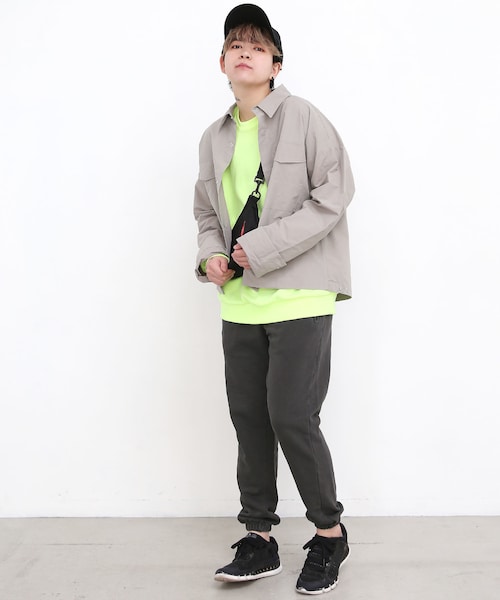 no brand（ノーブランド）の「ストレッチスキニージョガーパンツ/スウェットパンツ  チャコール（その他パンツ・レディース・その他）」の2枚目の写真