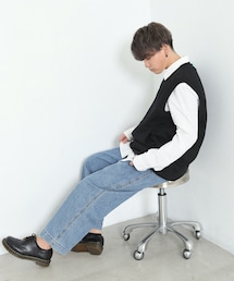 BOYSHE | デニムワイドパンツ(デニムパンツ)