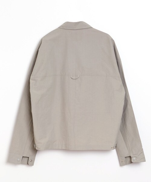 BOYSHE(ボーイシー)の「NCスナップシャツ ワークシャツジャケット ルーズシルエット グレー(ブルゾン・レディース・その他)」の14枚目の写真