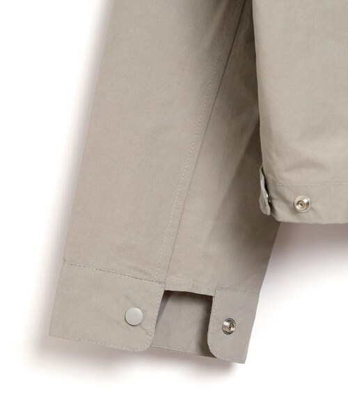 BOYSHE(ボーイシー)の「NCスナップシャツ ワークシャツジャケット ルーズシルエット グレー(ブルゾン・レディース・その他)」の15枚目の写真