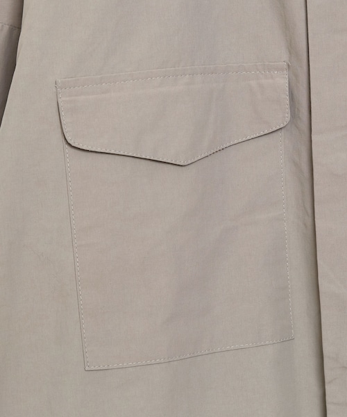 BOYSHE（ボーイシー）の「NCスナップシャツ ワークシャツジャケット ルーズシルエット　ネイビー（ブルゾン・レディース・その他）」の10枚目の写真