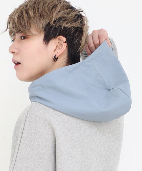 no brand（ノーブランド）の「2配色ビックプルオーバー パーカー　グレー（パーカー・レディース・その他）」の4枚目の写真