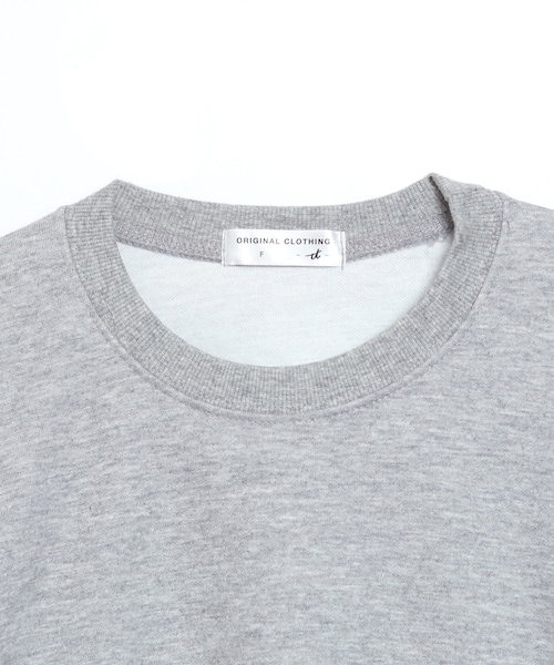 no brand（ノーブランド）の「コットン スウェット カットソー　ネオンイエロー（スウェット・レディース・その他）」の8枚目の写真