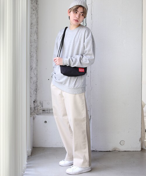 BOYSHE（ボーイシー）の「コットン スウェット カットソー　グレー（スウェット・レディース・その他）」の2枚目の写真