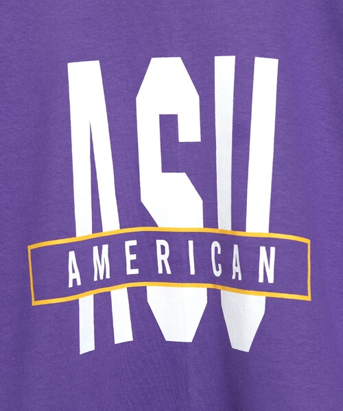 BOYSHE（ボーイシー）の「コットン スウェット USAカットソー　パープル（スウェット・レディース・その他）」の10枚目の写真