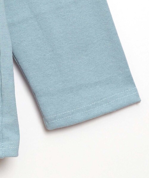 BOYSHE（ボーイシー）の「シンプルロングTシャツ オーバーサイズカットソー　くすみブルー（Tシャツ/カットソー・レディース・その他）」の11枚目の写真