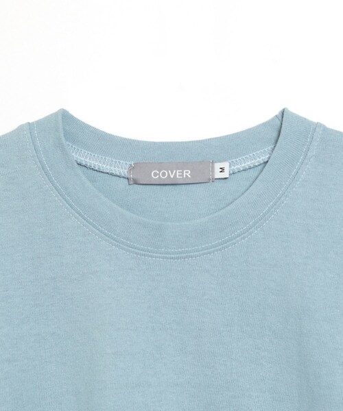 BOYSHE（ボーイシー）の「シンプルロングTシャツ オーバーサイズカットソー　くすみブルー（Tシャツ/カットソー・レディース・その他）」の10枚目の写真