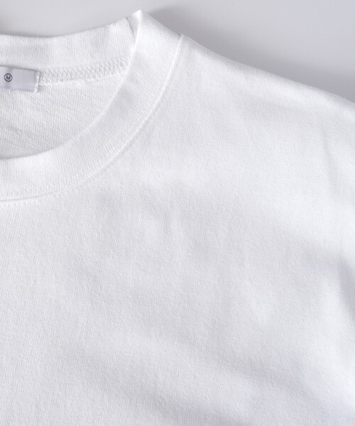 BOYSHE（ボーイシー）の「シンプルロングTシャツ オーバーサイズカットソー　ホワイト（Tシャツ/カットソー・レディース・その他）」の13枚目の写真