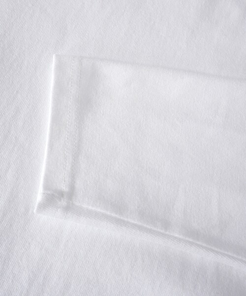 BOYSHE（ボーイシー）の「シンプルロングTシャツ オーバーサイズカットソー　ホワイト（Tシャツ/カットソー・レディース・その他）」の14枚目の写真