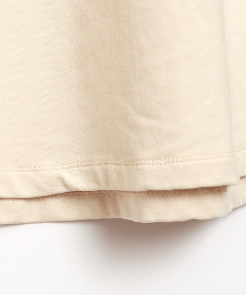 BOYSHE（ボーイシー）の「Darin ベーシック クルーネック Tシャツ　ベージュ（Tシャツ/カットソー・レディース・その他）」の14枚目の写真