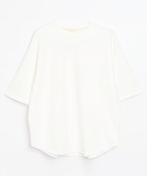 BOYSHE(ボーイシー)の「Darin ベーシック クルーネック Tシャツ アイボリー(Tシャツ/カットソー・レディース・その他)」の14枚目の写真