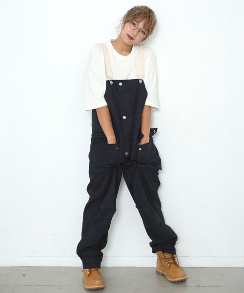 BOYSHE(ボーイシー)の「Darin ベーシック クルーネック Tシャツ アイボリー(Tシャツ/カットソー・レディース・その他)」の12枚目の写真