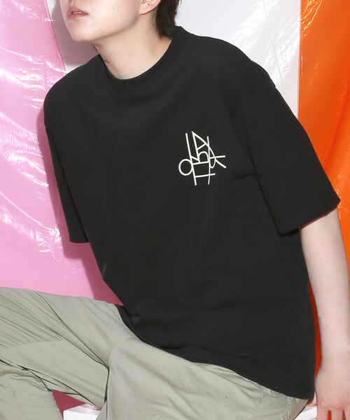BOYSHE(ボーイシー)の「Rare コットン100% 半袖Tシャツ ブラック(Tシャツ/カットソー・レディース・その他)」の2枚目の写真