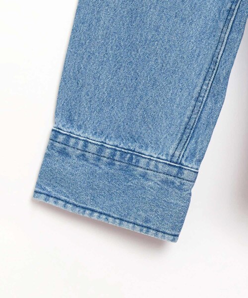 BOYSHE（ボーイシー）の「Orari チャイナカラーデニムシャツ　ブルー（シャツ/ブラウス・レディース・その他）」の12枚目の写真