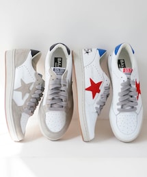 BOYSHE | Star レースアップ牛革スニーカー(スニーカー)