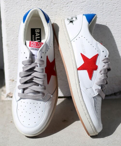 BOYSHE（ボーイシー）の「Star レースアップ牛革スニーカー（スニーカー・レディース・その他）」の3枚目の写真