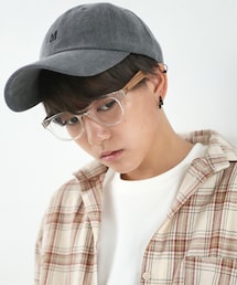 BOYSHE | Mキャップ ウォッシュ加工　チャコールグレー(キャップ)