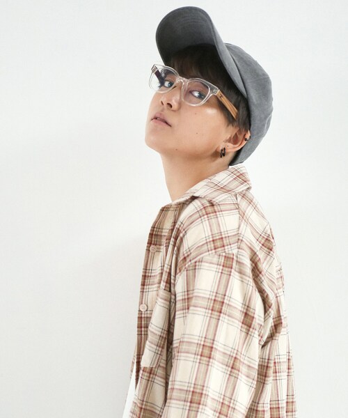 BOYSHE（ボーイシー）の「Mキャップ ウォッシュ加工　チャコールグレー（キャップ・レディース・その他）」の7枚目の写真