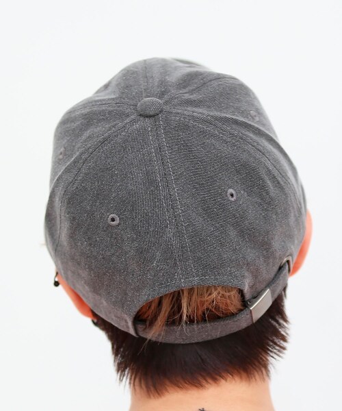 BOYSHE（ボーイシー）の「Mキャップ ウォッシュ加工　チャコールグレー（キャップ・レディース・その他）」の9枚目の写真