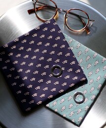 BOYSHE | 蕾柄プリント四角スカーフ/スカーフリング付(バンダナ/スカーフ)