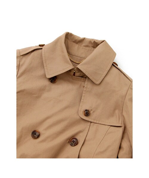 URBAN RESEARCH DOORS(アーバンリサーチドアーズ)の「ライナー付きトレンチコート(ジャケット/アウター・レディース・BEIGE/BLACK・one)」の18枚目の写真