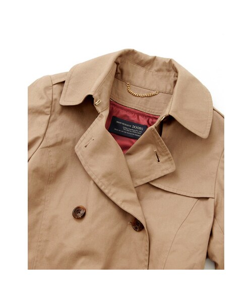 URBAN RESEARCH DOORS(アーバンリサーチドアーズ)の「ライナー付きトレンチコート(ジャケット/アウター・レディース・BEIGE/BLACK・one)」の19枚目の写真
