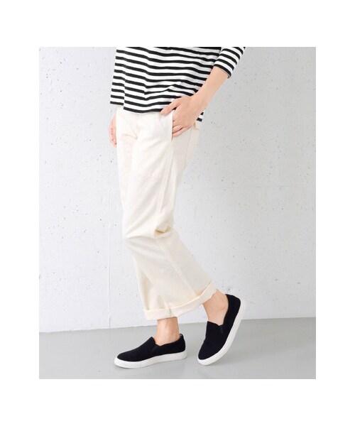 URBAN RESEARCH DOORS（アーバンリサーチドアーズ）の「FORK&amp;SPOON　Organicチノコックパンツ（パンツ・レディース・Beige/Navy/Off White/Khaki・1/2）」の8枚目の写真