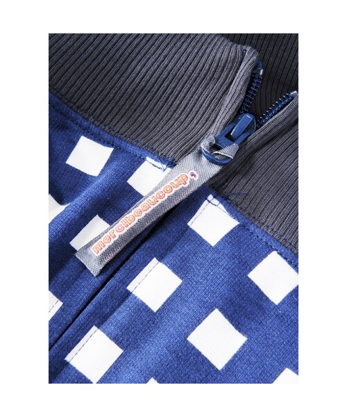 mercibeaucoup,（メルシーボークー）の「メルシーボークー、 / Ｂ：コウシドコチェック / パーカ（トップス・レディース・navy(13)/pink(18)・01）」の4枚目の写真