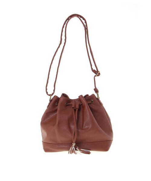 earth music&ecology（アースミュージックアンドエコロジー）の「キンチャクミニショルダー（バッグ・ポーチ・レディース・ブラック/レッド/イエロー/キャメル/ダークグリーン・F）」の12枚目の写真