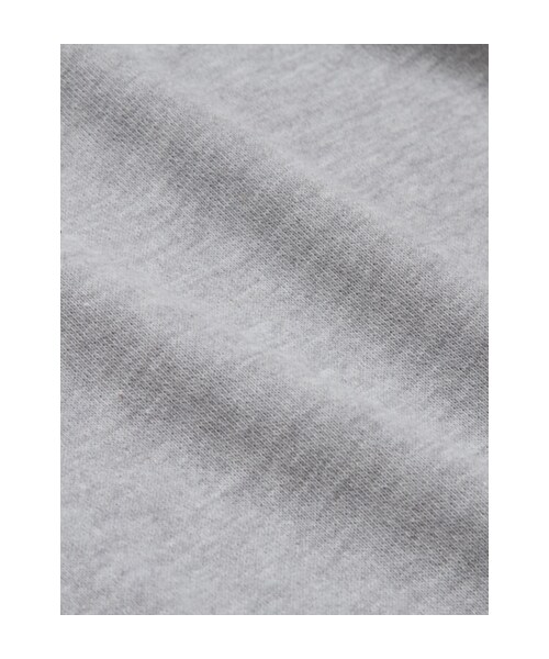 w closet(ダブルクローゼット)の「【A/W】布帛ボリューム袖切替裏毛プルオーバー(トップス・レディース・オフホワイト/グレー×エクリュ/ネイビー・FREE)」の10枚目の写真