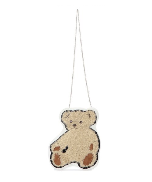 G.V.G.V.（ジーヴィージーヴィー）の「DREAM BEAR APPLIQUE BAG（バッグ・レディース・WHITE・F）」の2枚目の写真