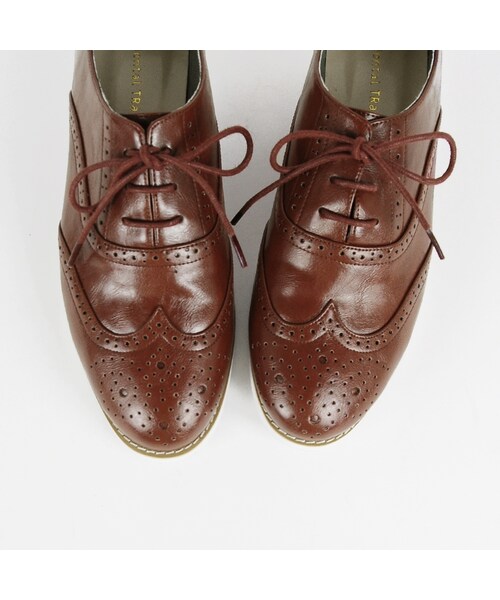 ORiental TRaffic(オリエンタルトラフィック)の「ウイングチップシューズ(シューズ・レディース・ブラック/ブラウン/ホワイト・S/M/L/LL)」の8枚目の写真