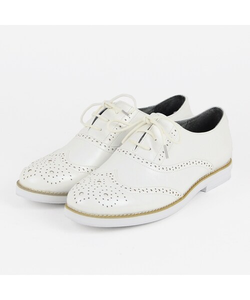 ORiental TRaffic(オリエンタルトラフィック)の「ウイングチップシューズ(シューズ・レディース・ブラック/ブラウン/ホワイト・S/M/L/LL)」の3枚目の写真