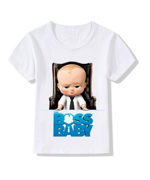 No Brand ノーブランド の ボスベイビー Boss Baby 子供 アニメ Tシャツ キッズ服 アニメグッズ 2 Tシャツ カットソー Wear