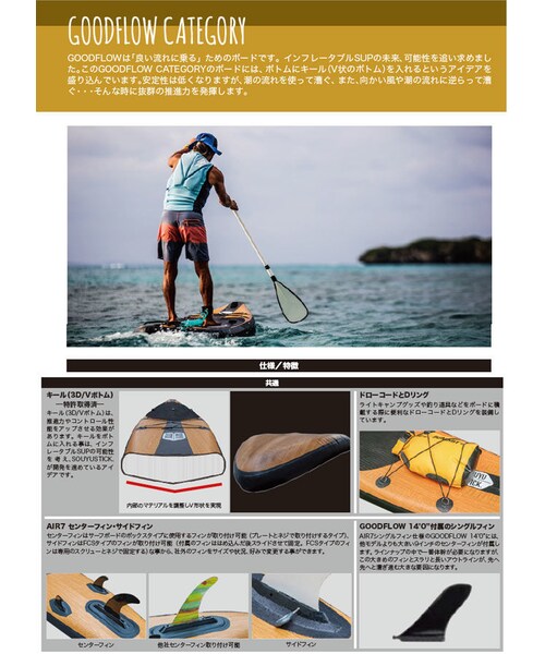 SOYU STICK スタンドアップパドルボード グッドフロー 14’0″ no brand（ノーブランド）の「SOUYU STICK 漕遊 2020 ソーユー