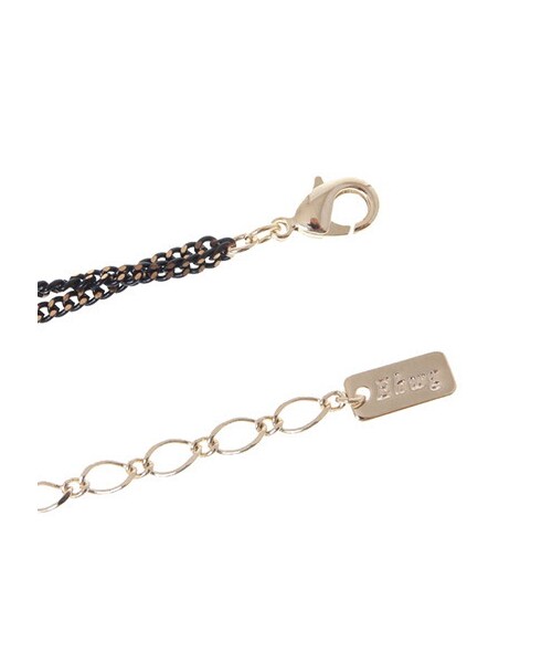 E hyphen world gallery（イーハイフンワールドギャラリー）の「スタッズパールネックレス（ネックレス・シルバー/ゴールド・F）」の6枚目の写真