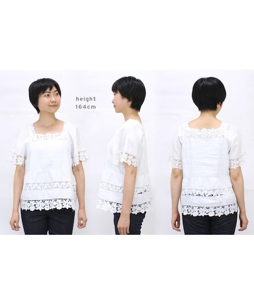 45R（フォーティファイブアール）の「リネンハンドカットワーク