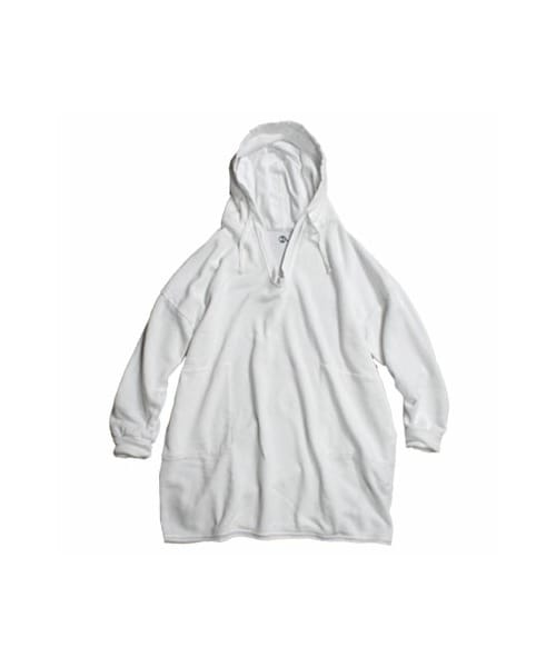 45R（フォーティファイブアール）の「スビンガーゼ裏毛フード