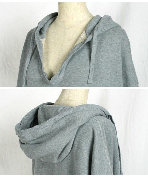 45R（フォーティファイブアール）の「スビンガーゼ裏毛フード