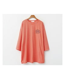 fd style | オーバーサイジングオーイエスロゴボーダーTシャツ(Tシャツ/カットソー)