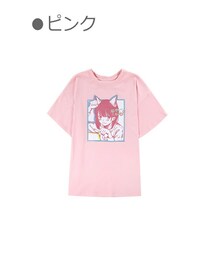 Bobon21 | 萌えキャライラストTシャツ-全５種- (Tシャツ/カットソー)