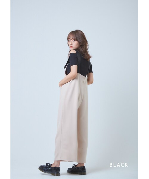 N WITH.（エヌウィズ）の「オープンショルダーサマーニット（ニット/セーター・レディース・グリーン/ブルー/ピンク/ブラック/ホワイト/パープル/その他・F）」の3枚目の写真