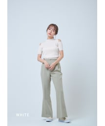 N WITH. | オープンショルダーサマーニット(ニット/セーター)