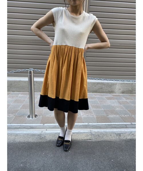 Salvatore Ferragamo サルヴァトーレフェラガモ の See By Chloe Cotton Knit Rib One Piece h 財布 Wear