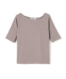 GRL | テレコアシンメトリーショルダーカットトップス(Tシャツ/カットソー)