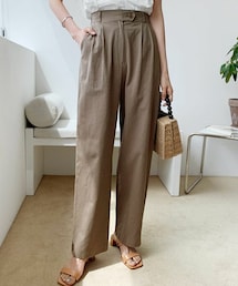 DHOLIC | ツーボタンワイドスラックス(その他パンツ)