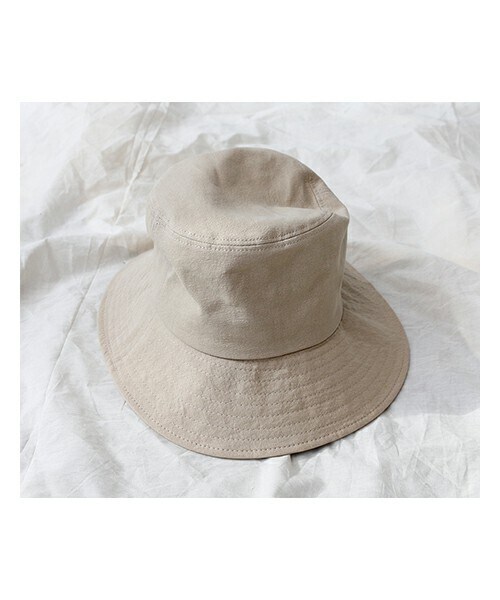 fd style（エフディ スタイル）の「コットンバケットハット（ハット・レディース・블랙/화이트/베이지・F）」の3枚目の写真